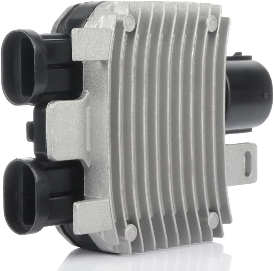 Radiator Cooling Fan Relay Control Module Compatible with Volvo S60 2007-2015, S80 2008-2010, V70 2010-2013, XC60 2010-2016 - KUDUPARTS