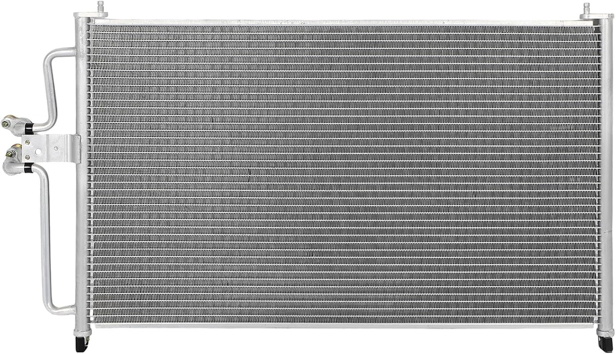 AC Condenser Compatible with 2005-2007 Ford Escape, 2005-2007 Mercury Mariner, 2005-2006 Mazda Tribute – Radiator Cooling Fan Assembly, Replacement 3298 - KUDUPARTS