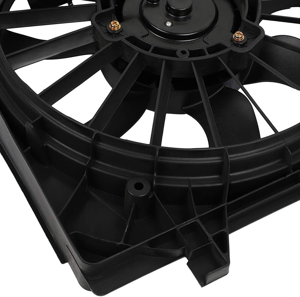 Radiator Cooling Fan Assembly Compatible with 2005-2008 Buick LaCrosse & 2006-2011 Chevrolet Impala – Replaces 621420, 674-00240, GM3115187, 620974, 620973, 621430, 76028, 76022, 1580591