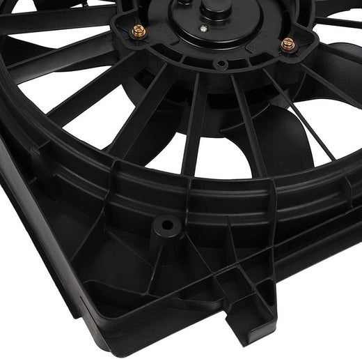 Radiator Cooling Fan Assembly Compatible with 2005-2008 Buick LaCrosse & 2006-2011 Chevrolet Impala – Replaces 621420, 674-00240, GM3115187, 620974, 620973, 621430, 76028, 76022, 1580591 - KUDUPARTS