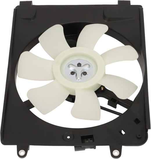 Air Conditioning A/C Condenser Compatible with Honda Civic 2006-2011 – Replaces 611520, 386155LAA01, 38611RMXA51, 386165LAA01, 38615R5AA01 – Cooling Fan Assembly - KUDUPARTS