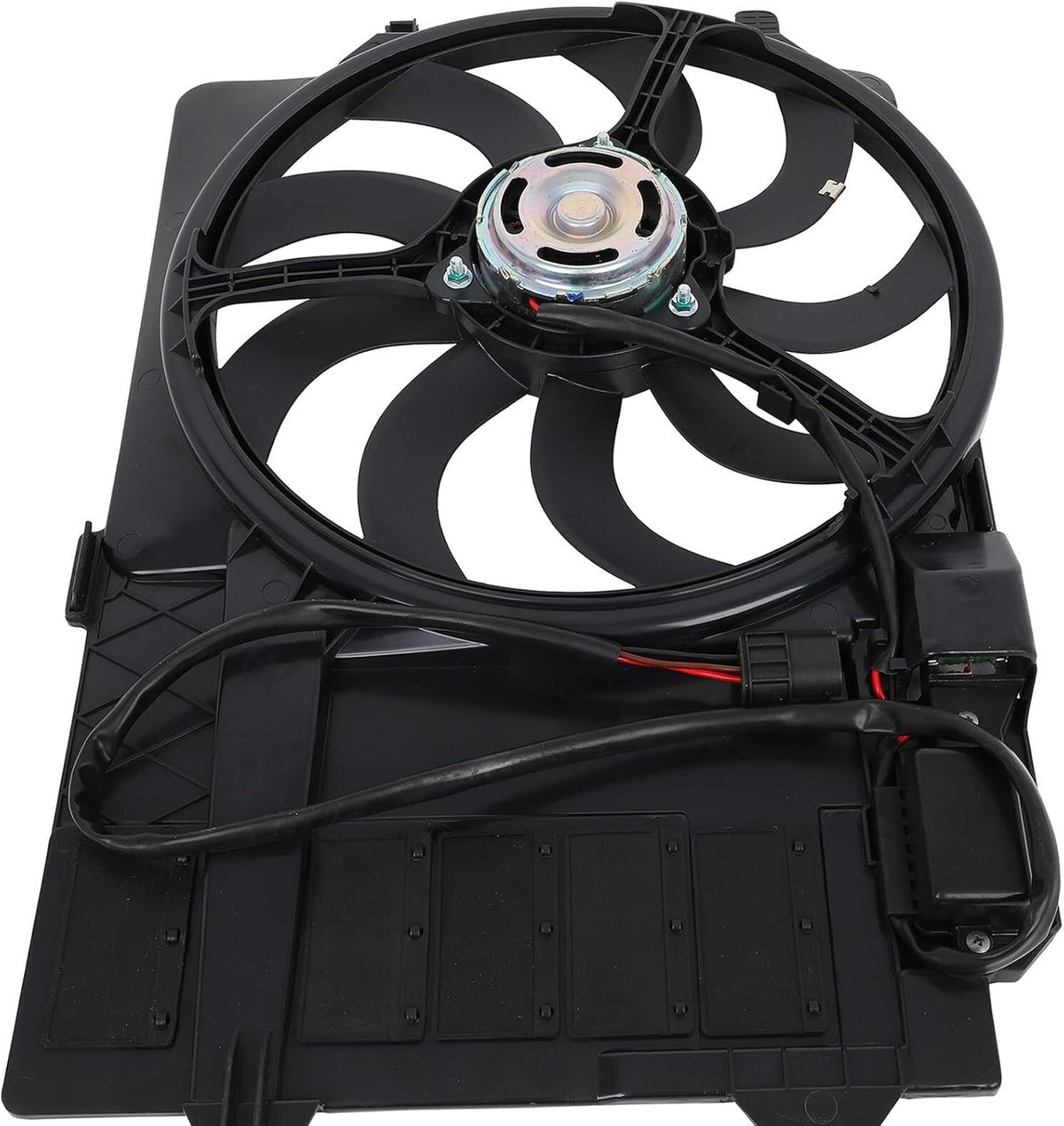 Radiator Cooling Fan Assembly Compatible with Mini Cooper 2003-2008 – 621080, 17117541092 - KUDUPARTS