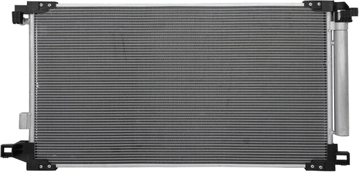 AC Condenser Compatible with 2020-2022 Toyota Corolla & 2016-2022 Toyota Prius — Radiator Cooling Fan Assembly Replacement (30029, CN30029PFC, 8846047020, 8846010320) - KUDUPARTS