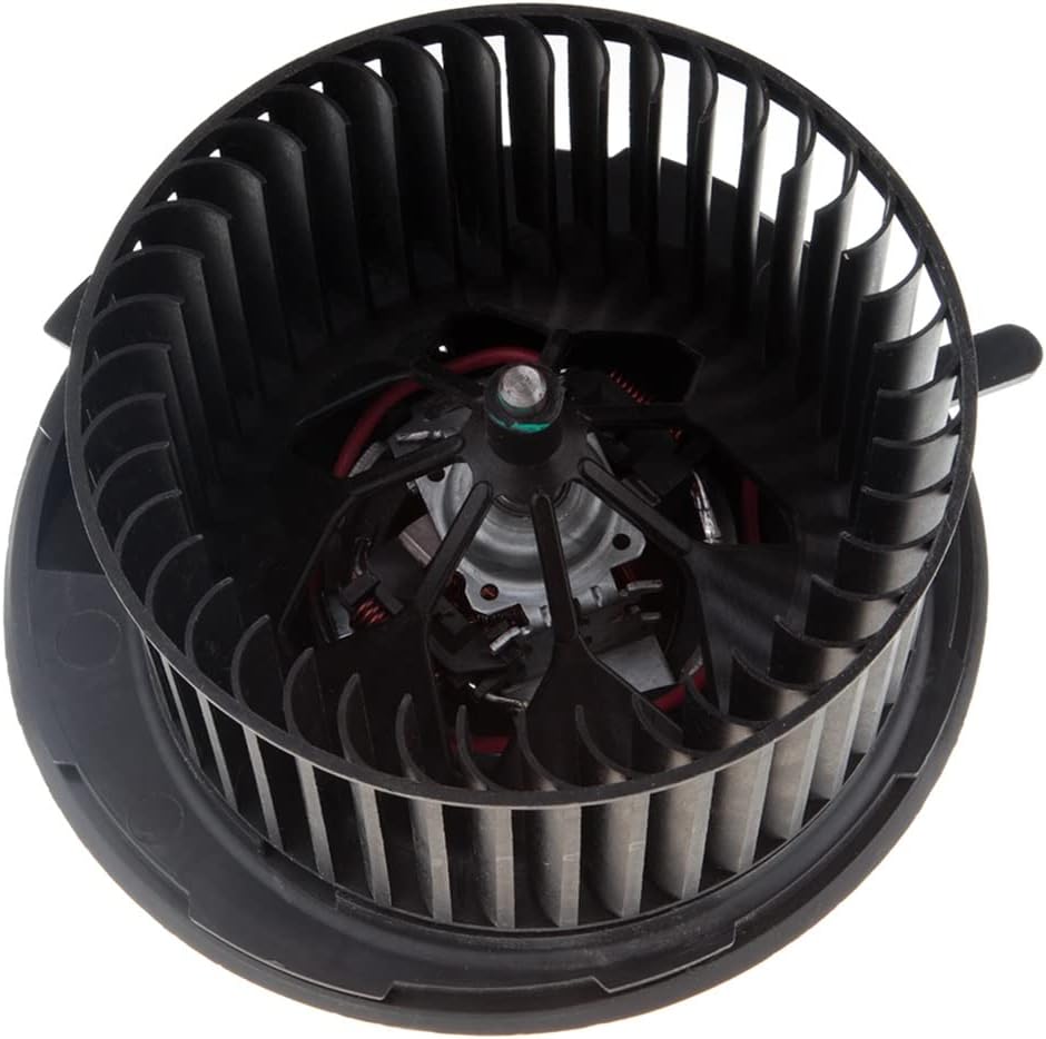 HVAC Blower Motor Compatible with 2006-2013 Audi A3, 2009-2012 VW CC, 2007-2014 Eos, 2006-2018 Jetta, 2006-2010 Passat, 2006-2009 Rabbit, 2009-2016 Tiguan - KUDUPARTS