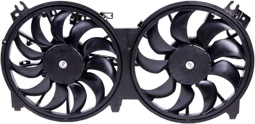 Radiator Cooling Fan Assembly Compatible with 2007-2016 Nissan Altima & 2016 Nissan Maxima – Replaces 620-453, 621660, FA70435, 214813NT0A, 214813TB0A, 214813TB0B, 21481JA000, 21481JA100, 214 - KUDUPARTS