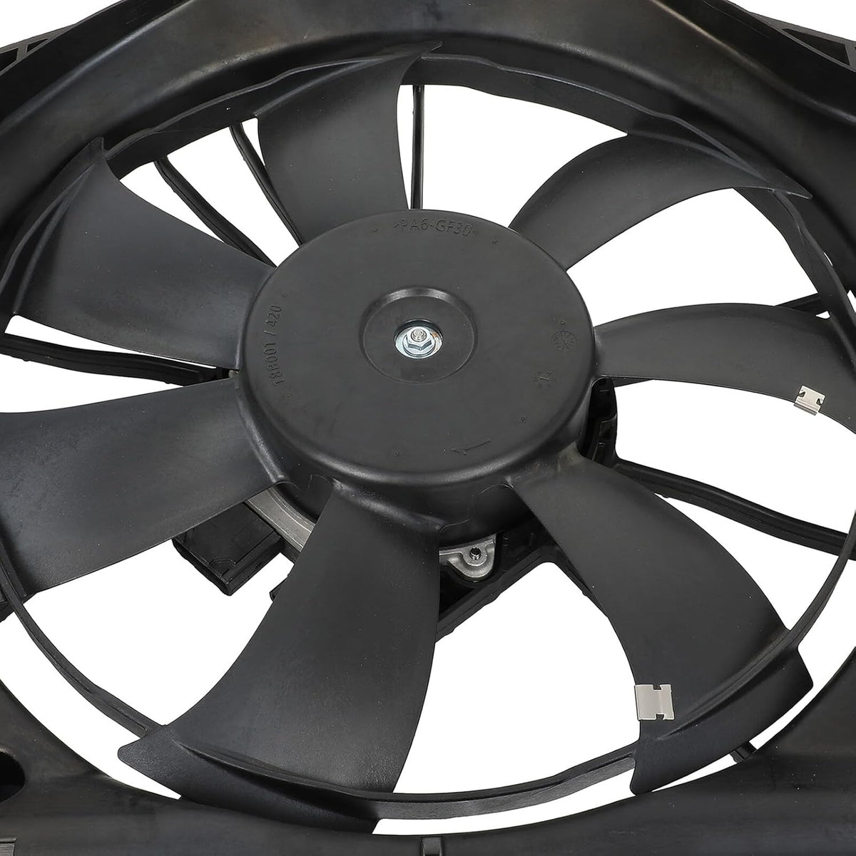 Radiator Cooling Fan Assembly Compatible with Honda Civic 2016-2020 | Replaces 624610, 19030-5AA-A01, 19015-5AG-H01, 19015-5AA-A01, 19015-RAA-A01-ZP - KUDUPARTS