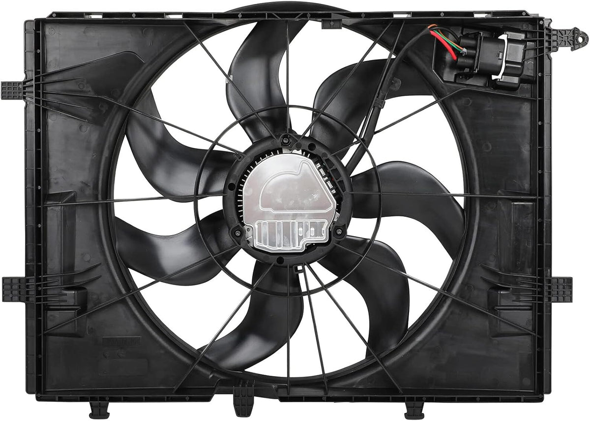 Radiator Cooling Fan 81cm for Mercedes-Benz C180/C200/C250/C300 (2014-2017) – OEM 0999061100, A0999061100 - KUDUPARTS