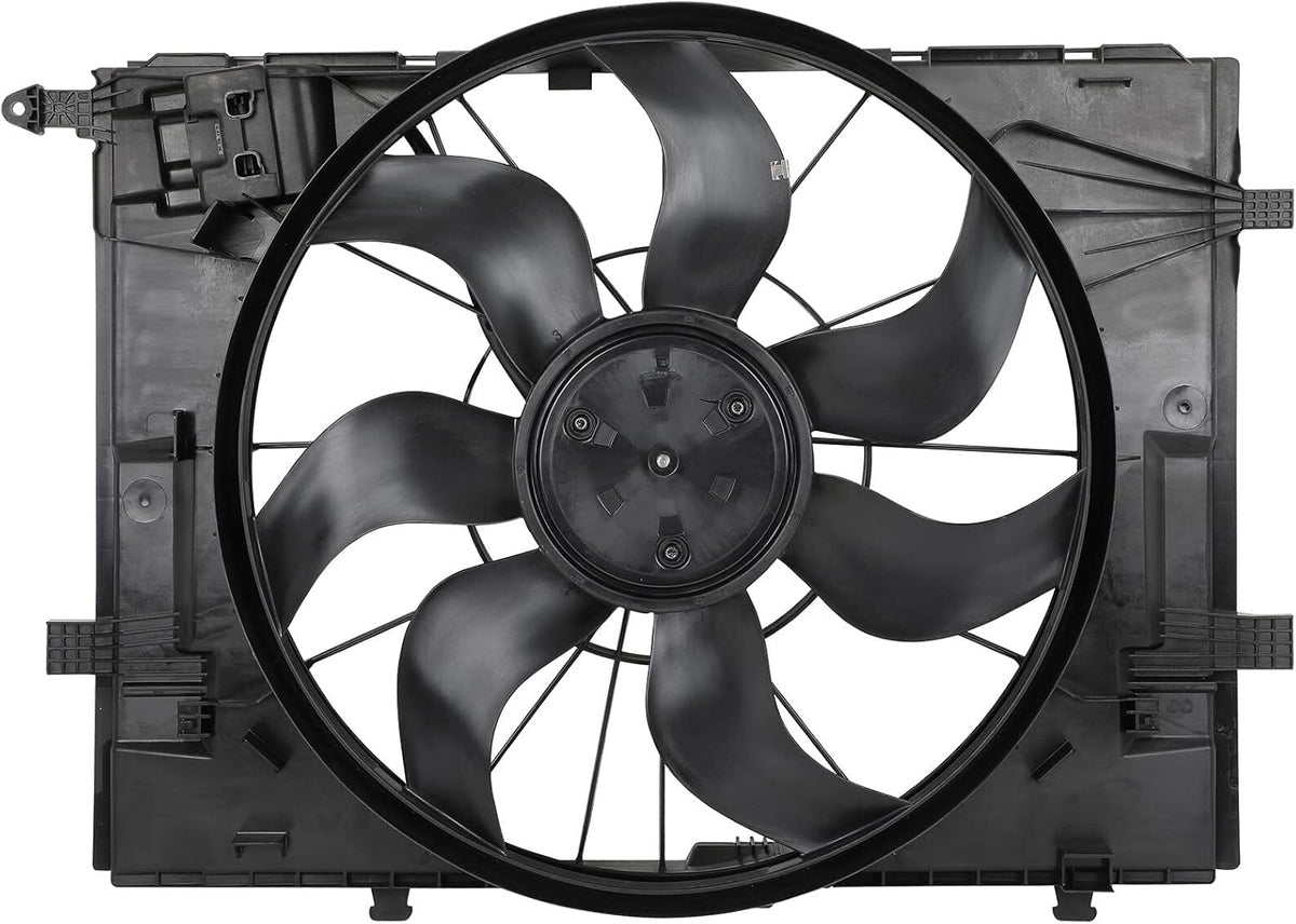 Radiator Cooling Fan 81cm for Mercedes-Benz C180/C200/C250/C300 (2014-2017) – OEM 0999061100, A0999061100 - KUDUPARTS