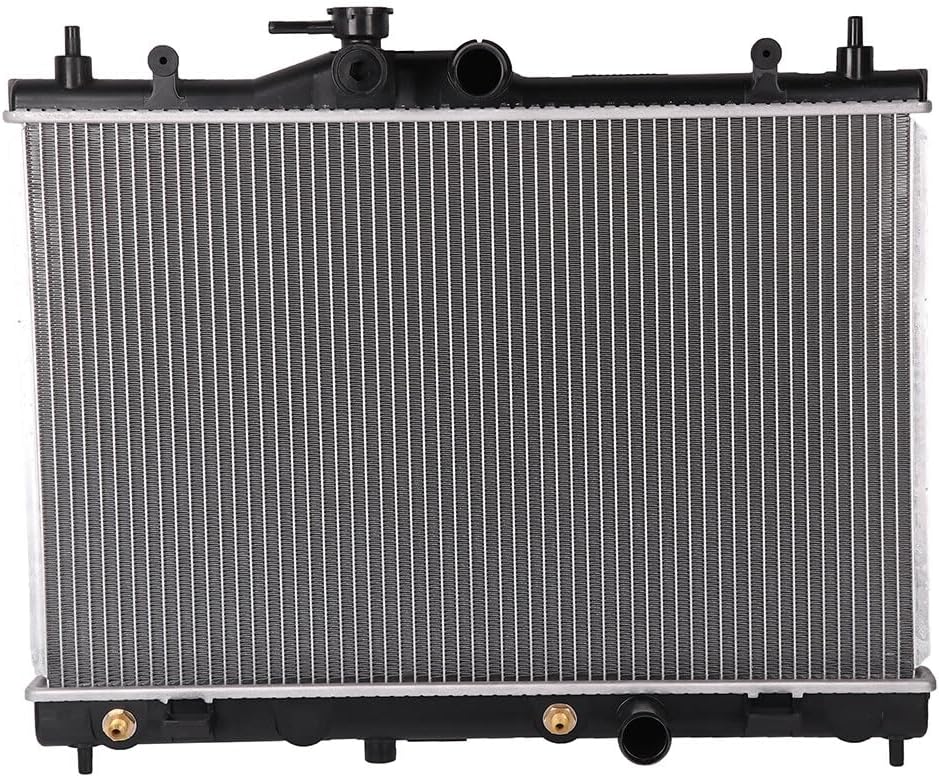 2009-2011 Nissan Versa 1.6L & 2007-2012 Versa 1.8L Aluminum Radiator - Replace CU2981, 8012981, 21460EL000 - KUDUPARTS