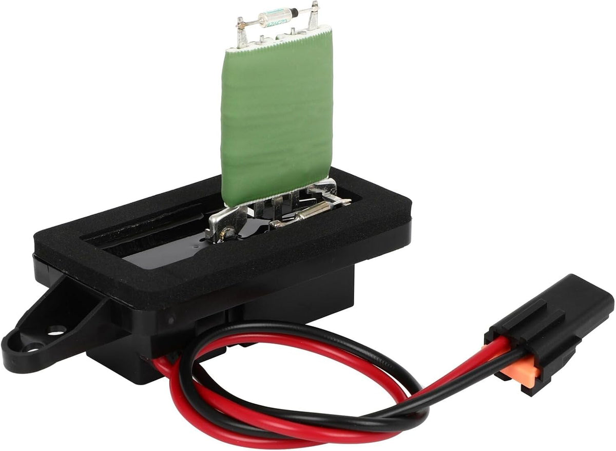 Heater Blower Motor Resistor Compatible with 2002-2006 Cadillac Escalade, Escalade EXT, Chevrolet Avalanche 1500, GMC Yukon, Yukon XL 1500/2500, 2001-2006 Sierra 3500, 2007 Sierra 3500 Classi - KUDUPARTS