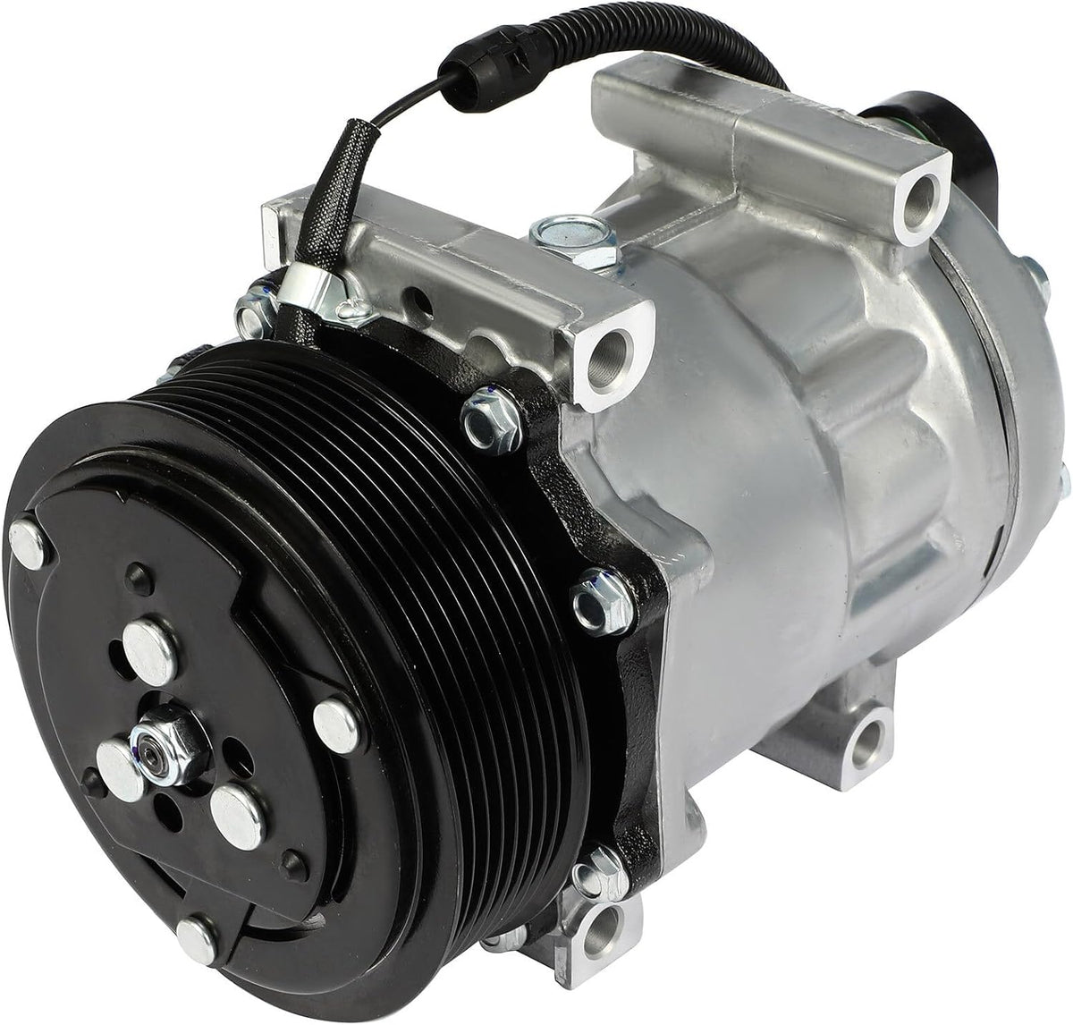 AC Compressor Fast Cooling – Compatible with Dodge Ram 2500 3500 5.9L (1994-2005) | 8 Grooves SD7H15 Air Conditioning Compressor - KUDUPARTS