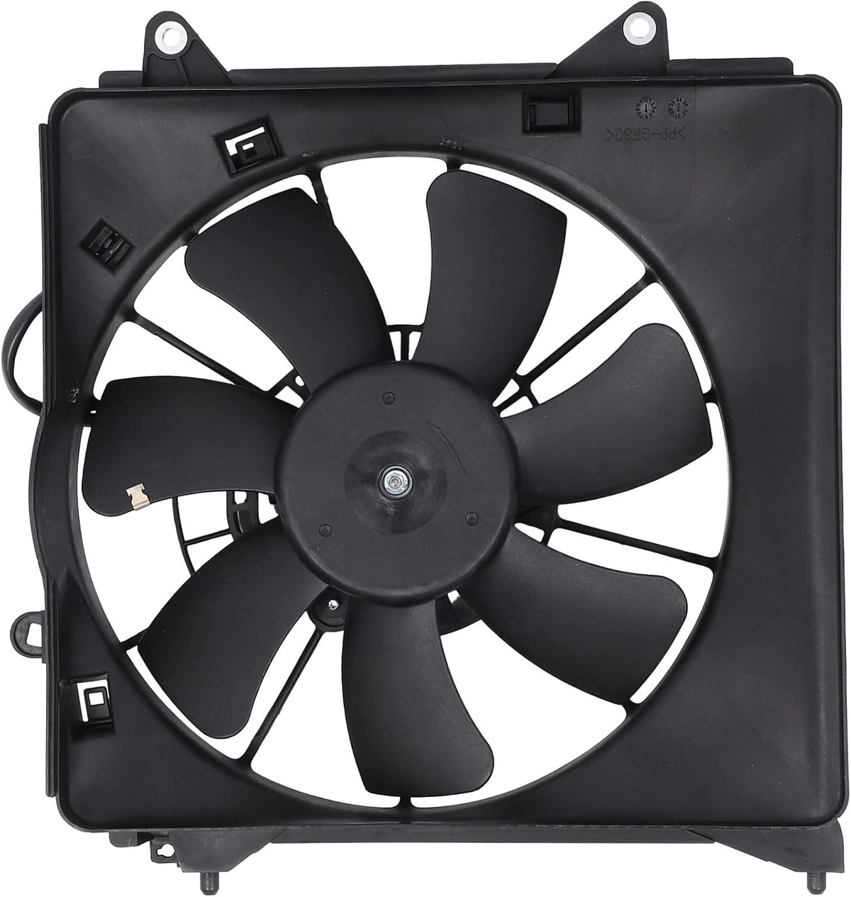 Radiator Cooling Fan Assembly Compatible with 2011-2016 Honda CR-Z 1.5L & 2010-2014 Honda Insight 1.3L – Replaces AC Condenser Fan 621419, 621-419, 38611RBB003, 38615RBJ003, 38616RBJ003 - KUDUPARTS