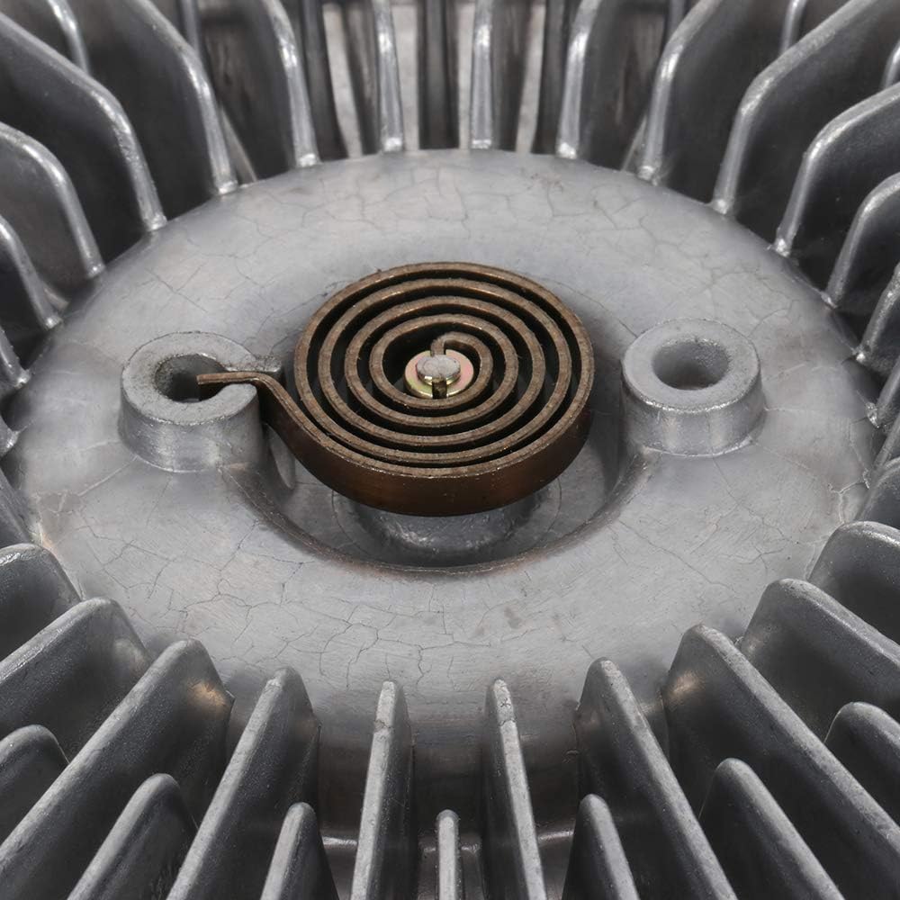 Engine Cooling Fan Clutch Replacement Compatible with 2002-2010 Chevrolet Silverado 1500/2500/3500 HD