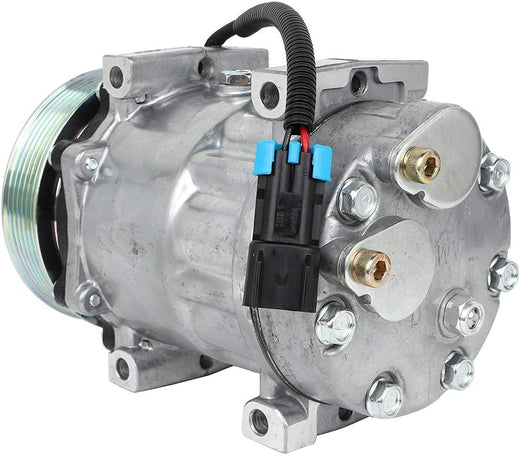A/C Compressor with Clutch for 2008 Volvo VNM (10.8L, 12.1L, 12.8L) & Volvo VT (14.9L) - KUDUPARTS