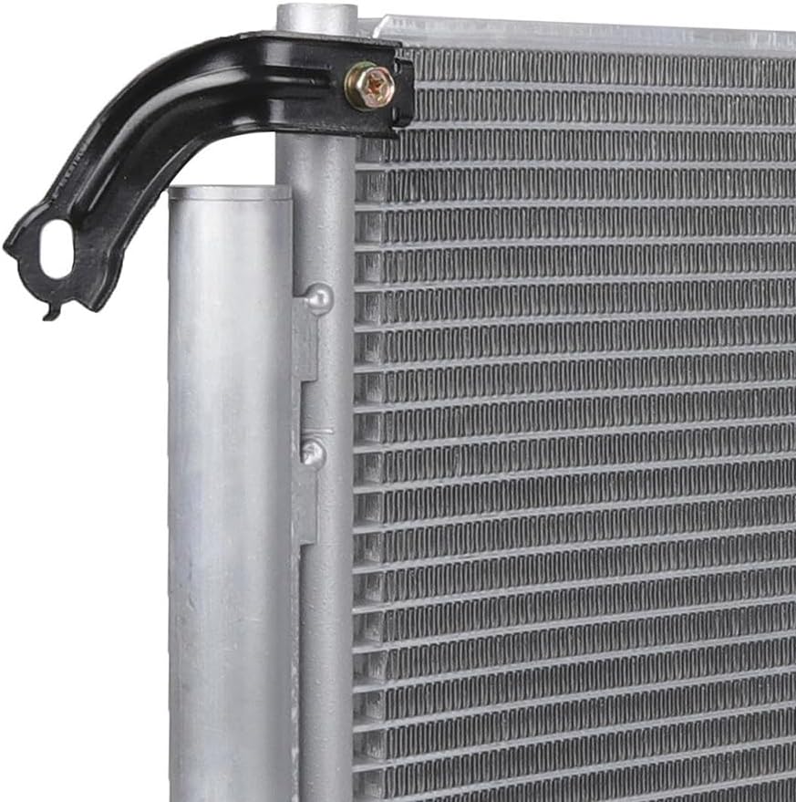 AC Condenser Compatible with 2014-2018 Jeep Cherokee Latitude/Sport/Limited/Trailhawk 4-Door – Radiator Cooling Fan Assembly, Replacement 4361, 52014775AB, CH3030251 - KUDUPARTS