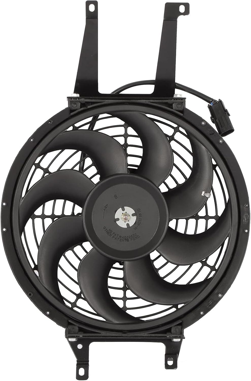Radiator Cooling Fan Assembly Compatible with 1999-2000 Cadillac Escalade, 1992-1994 & 1988-1999 Chevrolet Blazer, 1992-1999 Chevrolet C1500 (Replaces 158686) - KUDUPARTS