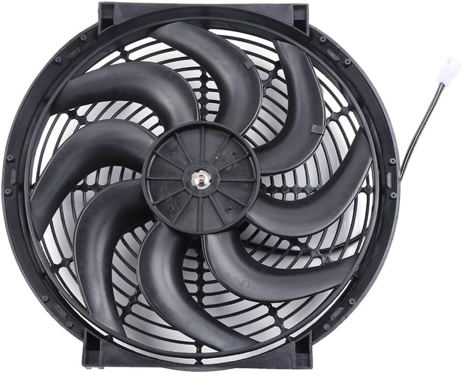 14-Inch Universal Radiator Cooling Fan Assembly – Easy Installation - KUDUPARTS