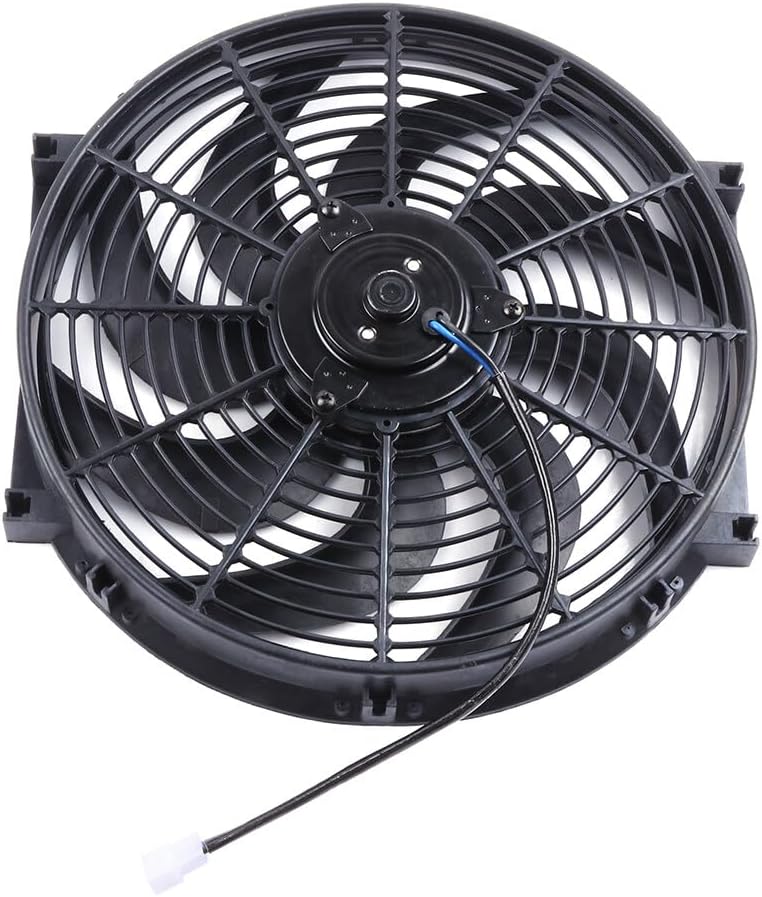 14-Inch Universal Radiator Cooling Fan Assembly – Easy Installation - KUDUPARTS