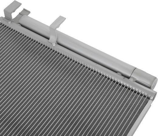 AC Condenser Compatible with 2020-2022 Kia Sportage & 2019-2021 Hyundai Tucson, Radiator Cooling Fan Assembly, Replacement 30141, 97606D3820 - KUDUPARTS