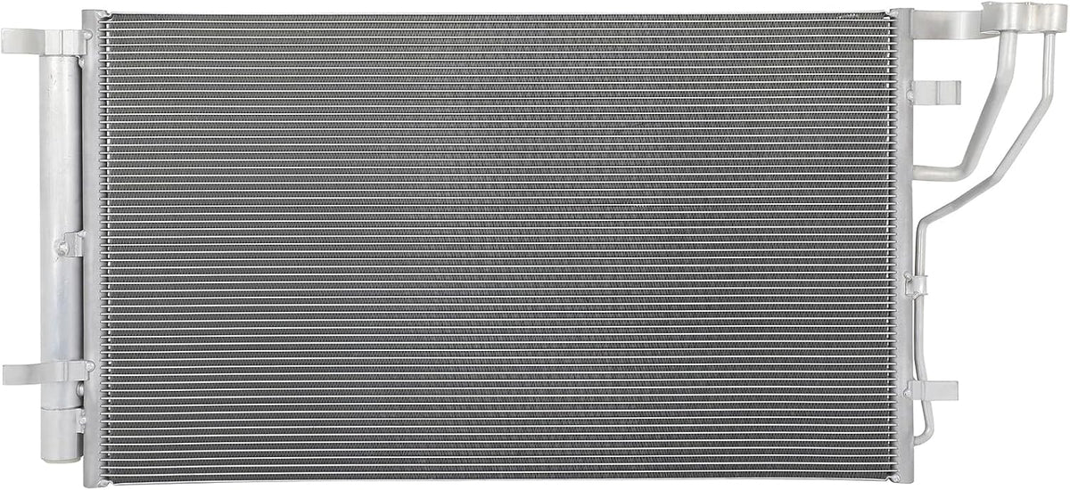 AC Condenser Compatible with 2019-2020 Kia Optima – Radiator Cooling Fan Assembly, Replacement 30139, 3794, 3794C, CN 3794PFXC, CN3794PFXC, 7-3794, 40329, 23305638, GM3030285, V40620038 - KUDUPARTS