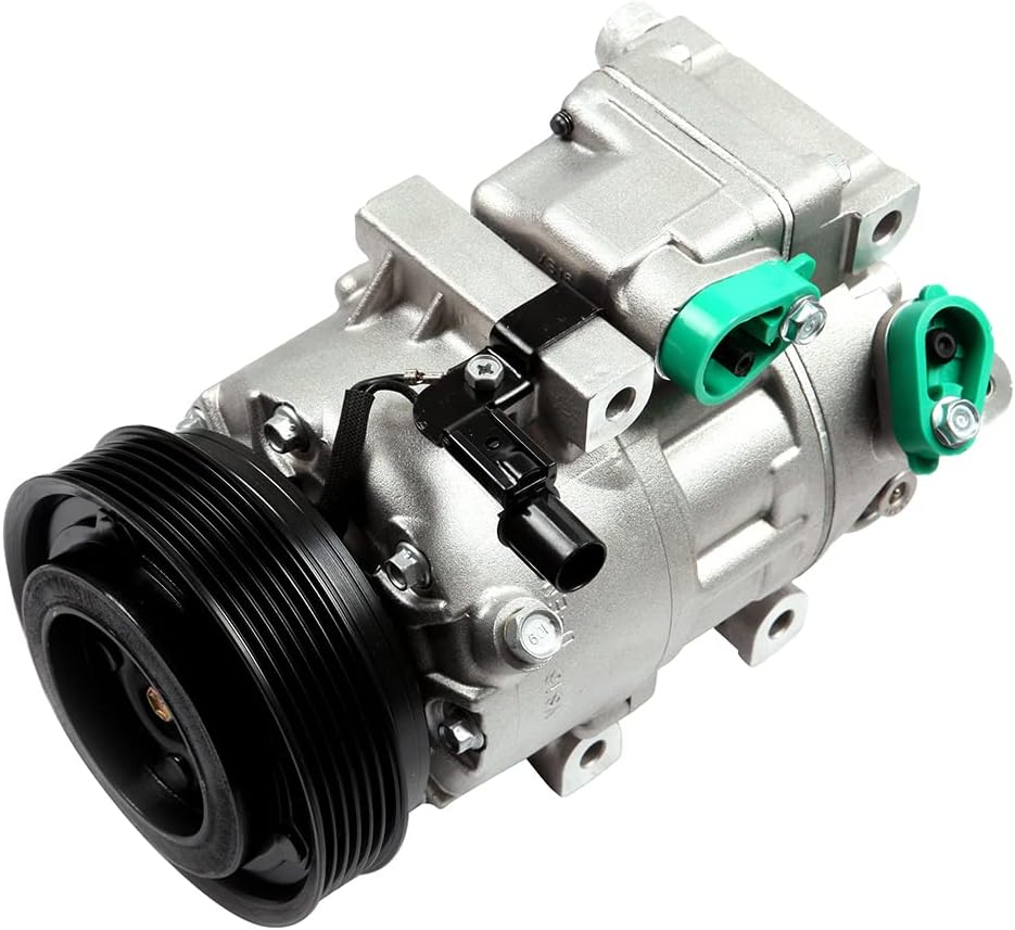 2006-2012 Hyundai Azera, Santa Fe, Sonata & Kia Magentis, Optima, Sorento A/C Compressor with Clutch - KUDUPARTS