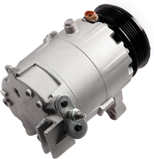 AC Compressor with Clutch for Chevrolet Impala, Malibu, Monte Carlo & Pontiac G6 3.5L 3.9L 2006-2011 – Fast Cooling, 6 Grooves - KUDUPARTS