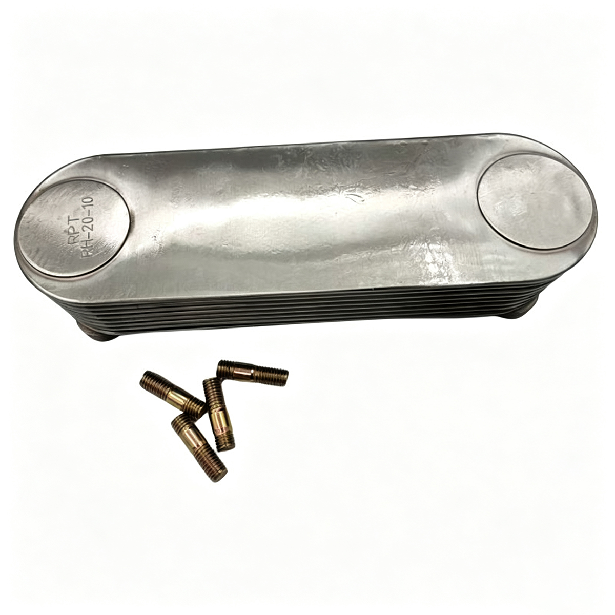 8P Oil Cooler Core 157121960 for Hino Engine J08E J08ET Kobelco Excavator SK330-8 SK350-8 6.05