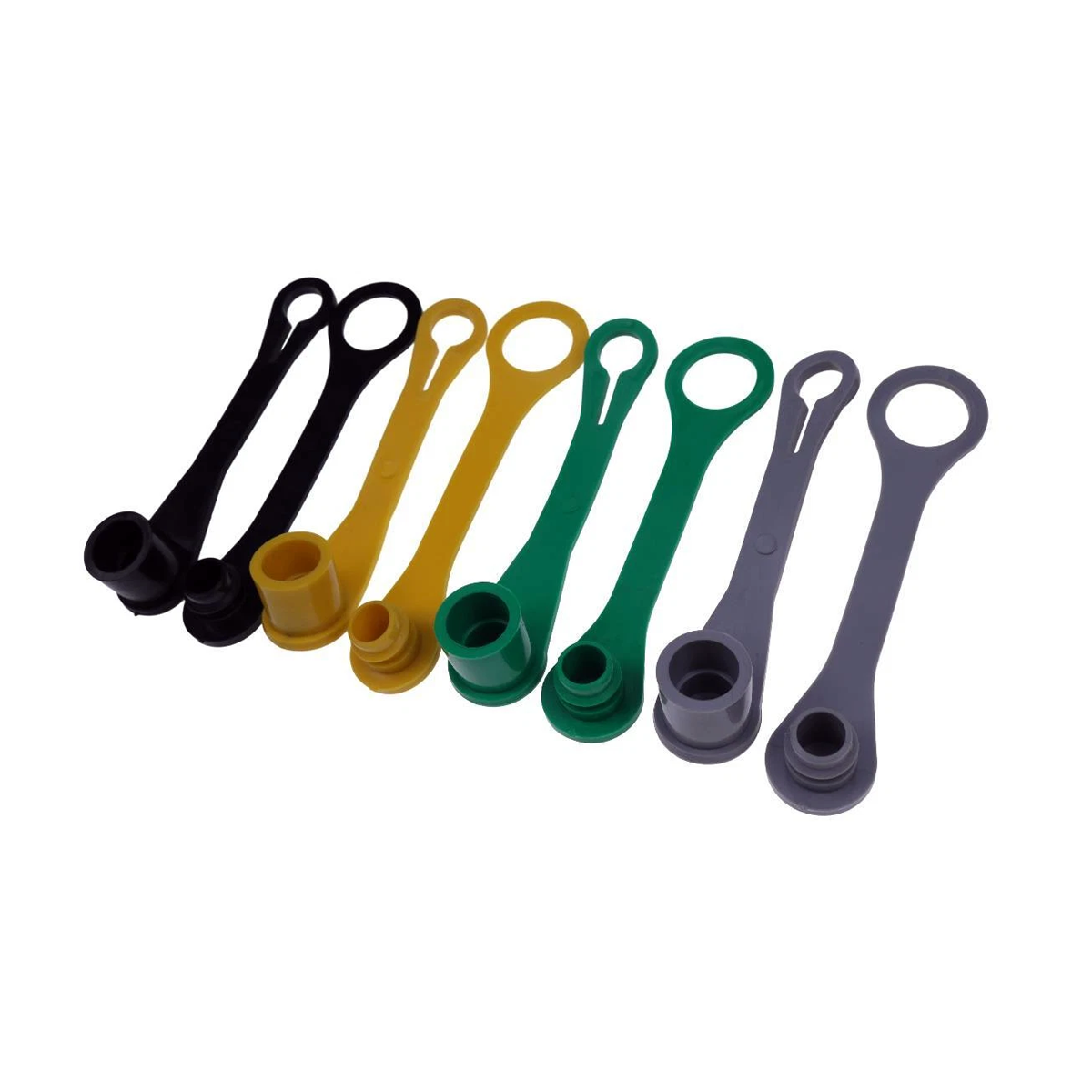 8 Pcs Hydraulic Port Plug & Cap Set M132021 M132022 M132024 M70728 for John Deere Tractor X465 X475 X485 X495 X565 X585 X700 X740 X758 X948 X949