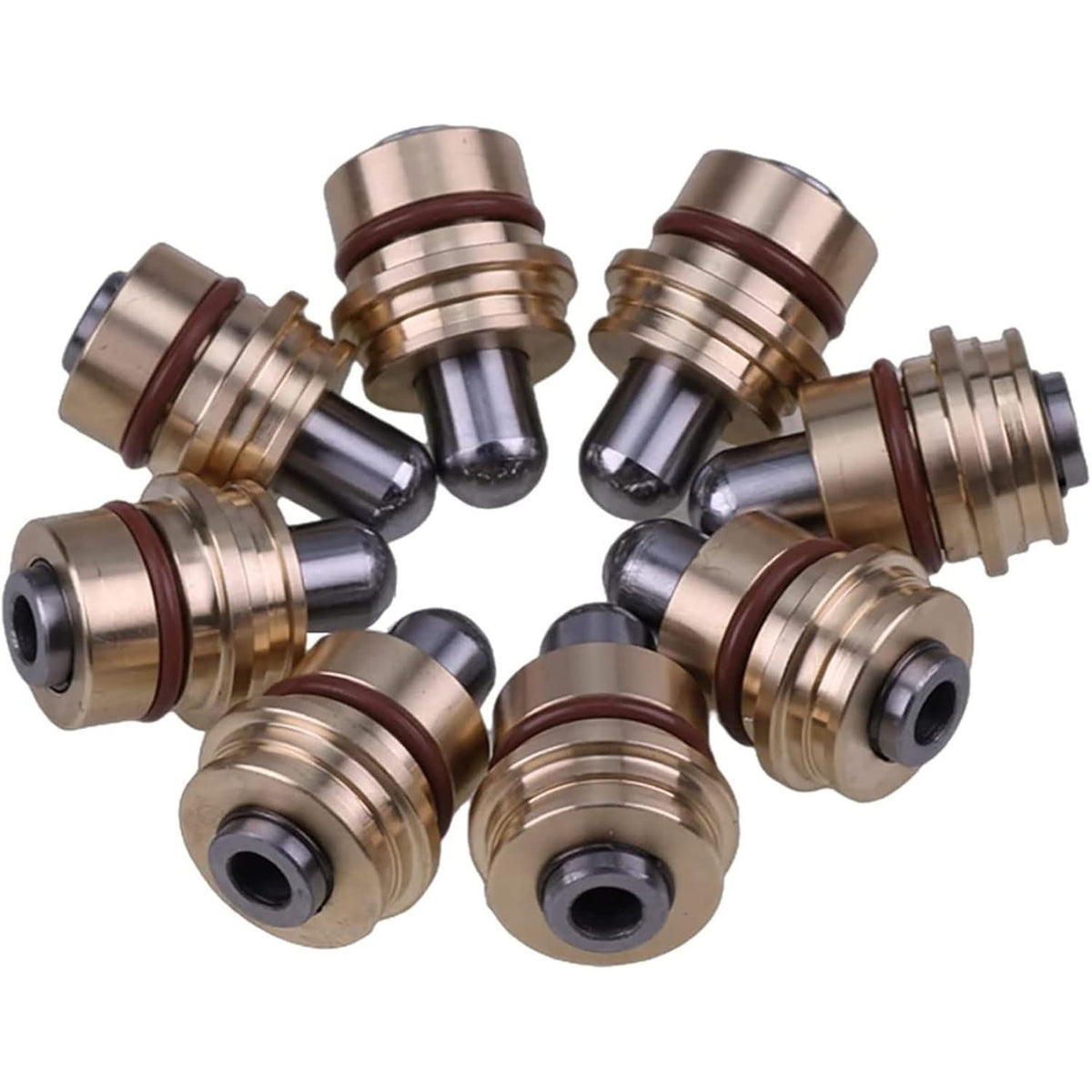 8 Pieces Pilot Valve Pusher 203-1100 for Caterpillar CAT Loader 216B 226B 232B 236B 242B 247B 287B 953C 963B 963C 973C - KUDUPARTS