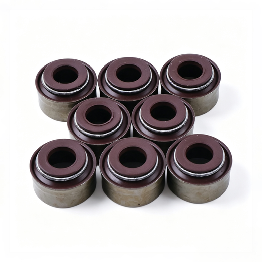 8 Pieces Valve Stem Seal 320/03533 for JCB Backhoe Loader 1400B 1550B 1600B 1700B 214 215 216 217 3C 3CX 3D