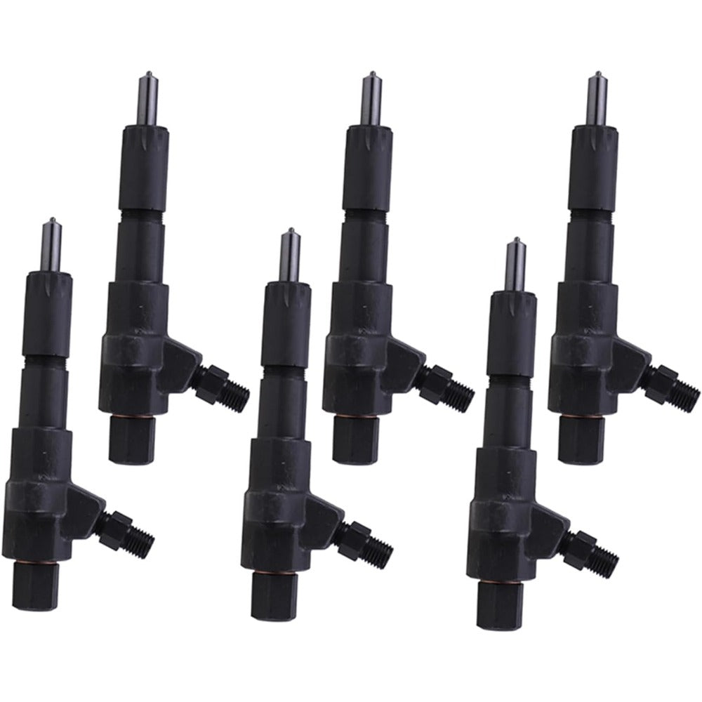 6 PCS Fuel Injector 8-97030285-1 1-05100437-1 8970302851 1051004371 for Isuzu Engine 6BG1 6BD1 - KUDUPARTS