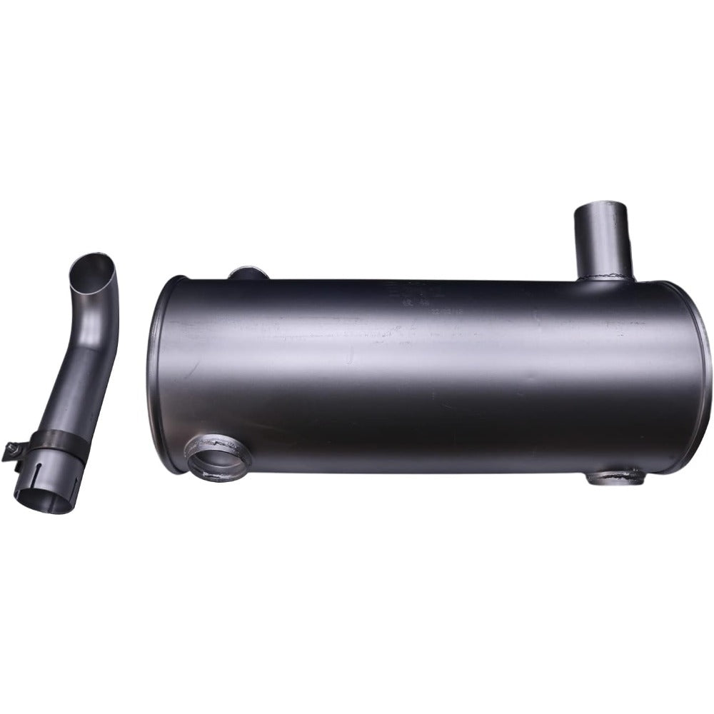 Muffler Silencer 085-8373 086-0014 for Mitsubishi Engine S4K-T Caterpillar CAT Excavator E120B E110B - KUDUPARTS