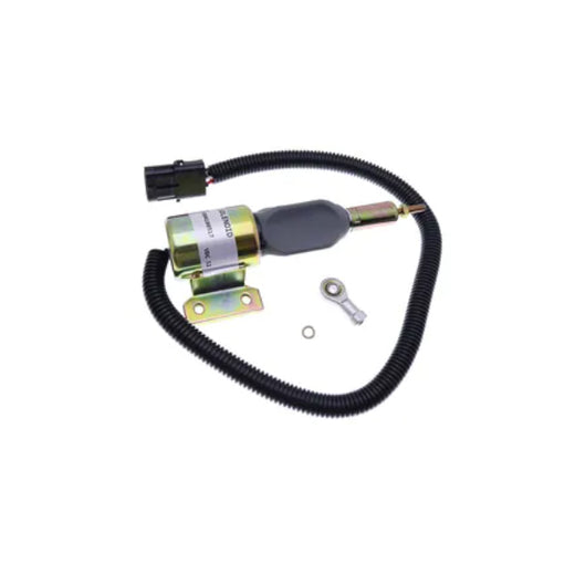 12V Stop Solenoid 3935429 3935431 SA-4755-12 for Cummins Engine 6BT 5.9L CASE Sprayer 3185 SPX3200B SPX3185 SPX3200 - KUDUPARTS