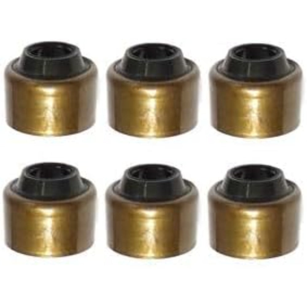 6 PCS Valve Stem Seal 11420-13150 for Komatsu Doosan Daewoo Excavator SOLAR 015 - KUDUPARTS