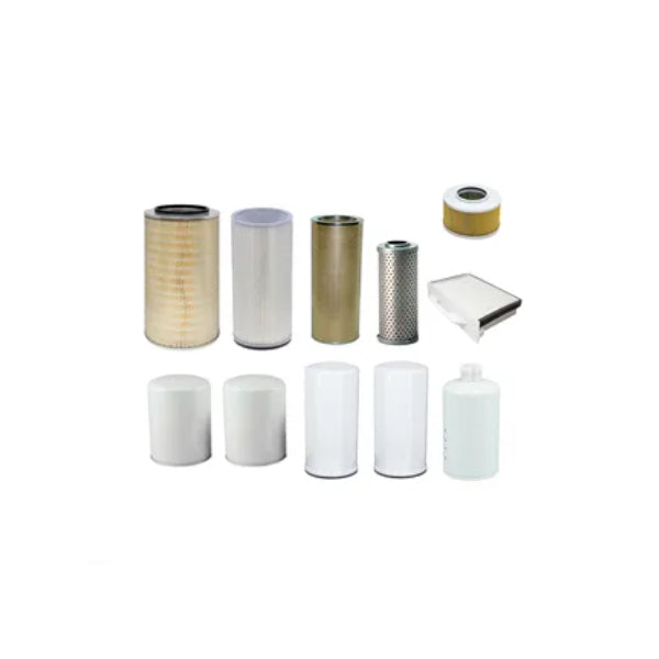 Filter Kit L4297293 L4297294 for Cummins Engine N14-C400 Hitachi Excavator EX550-5 EX550LC-5 - KUDUPARTS