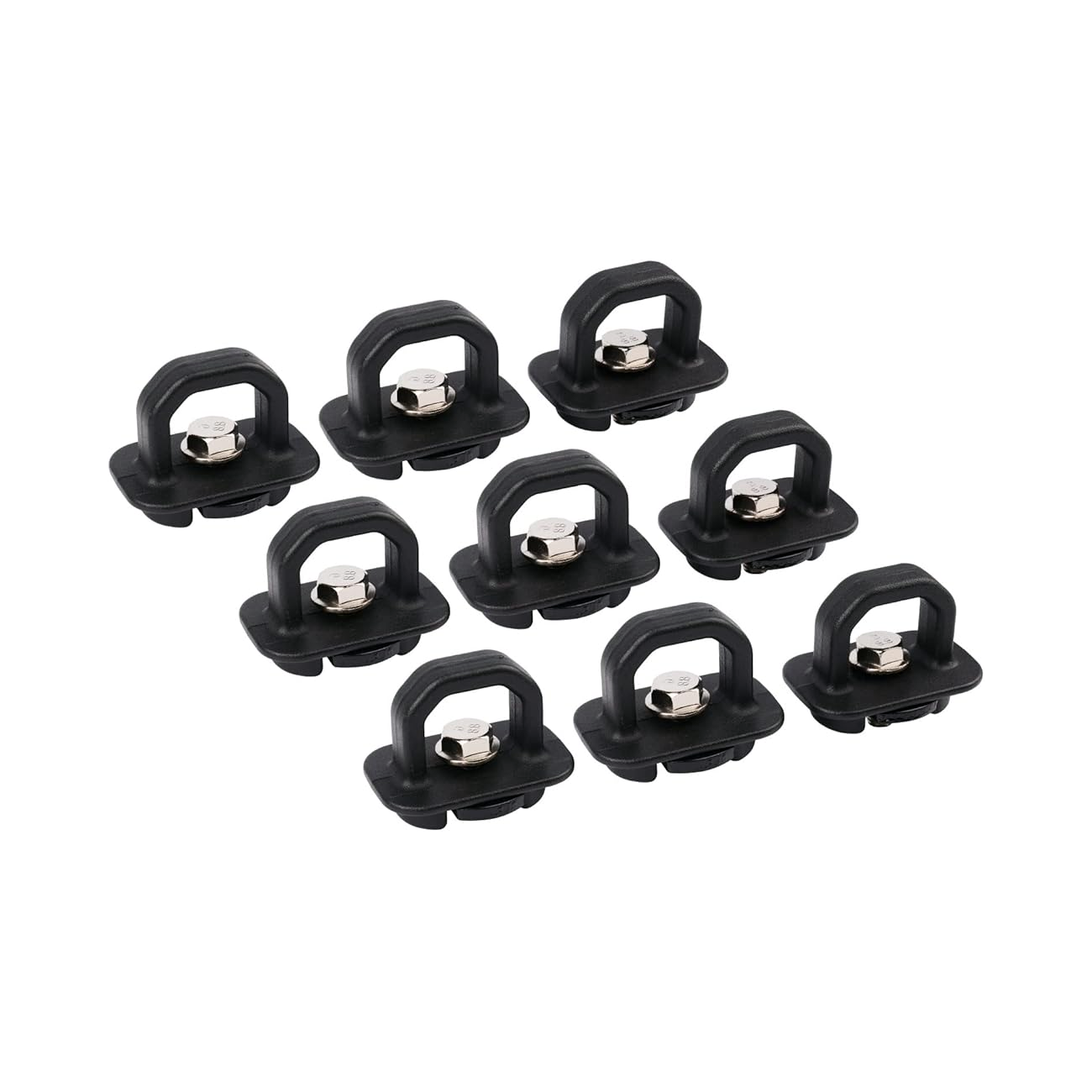 9 Pieces Tie Down Truck Bed Side Wall Anchor DZ97903 for Chevy Colorado Silverado 1500 2500 3500 GMC Canyon Sierra 2007-2023