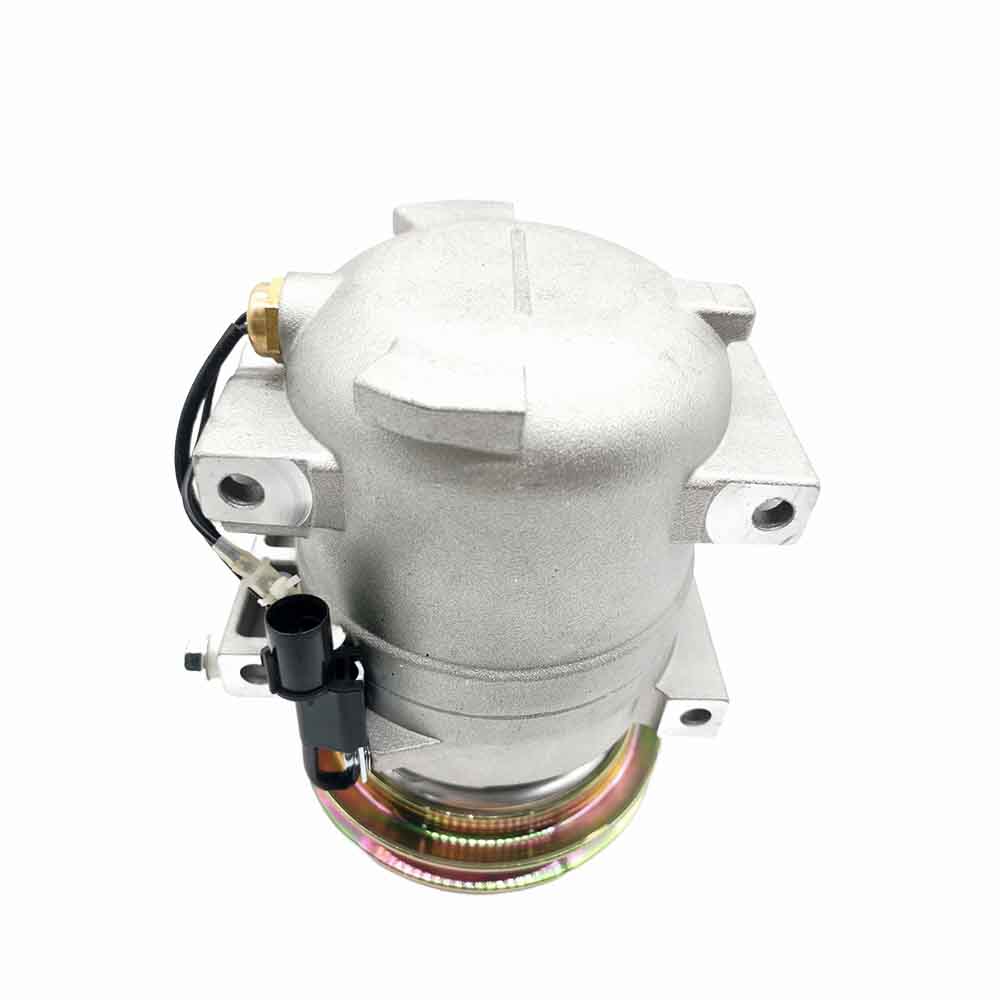 A/C Compressor 11N6-90040 for Hyundai HL730-7 HL740-7 HL757-7 HL760-7 R110-7 R140LC-7 R160LC-7 R170W-7 R180LC-7 R200W-7 R210LC-7 R250LC-7 R290LC-7 R320LC-7 R360LC-7 R450LC-7 R500LC-7