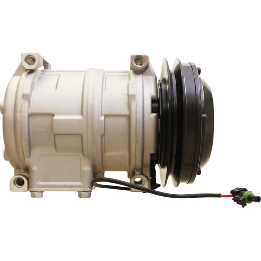 10PA17C A/C Compressor RE64024 for John Deere Tractor 5055E 5065E 5075E 5200 5210 5220 5310 5320N 5400 5500 - KUDUPARTS