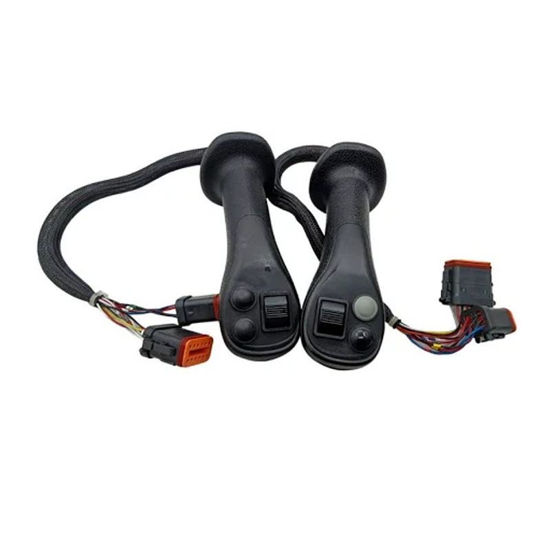 A Pair Hand Joystick Controller 512-1247 512-1248 for Caterpillar CAT Excavator E320GC E323GC E324GC E345GC - KUDUPARTS