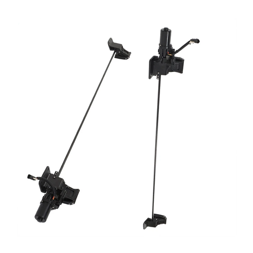 A Pair Running Board Mounting Bracket 9L7Z-16A507-B 9L7Z-16A506-B for Ford Expedition Lincoln Navigator - KUDUPARTS