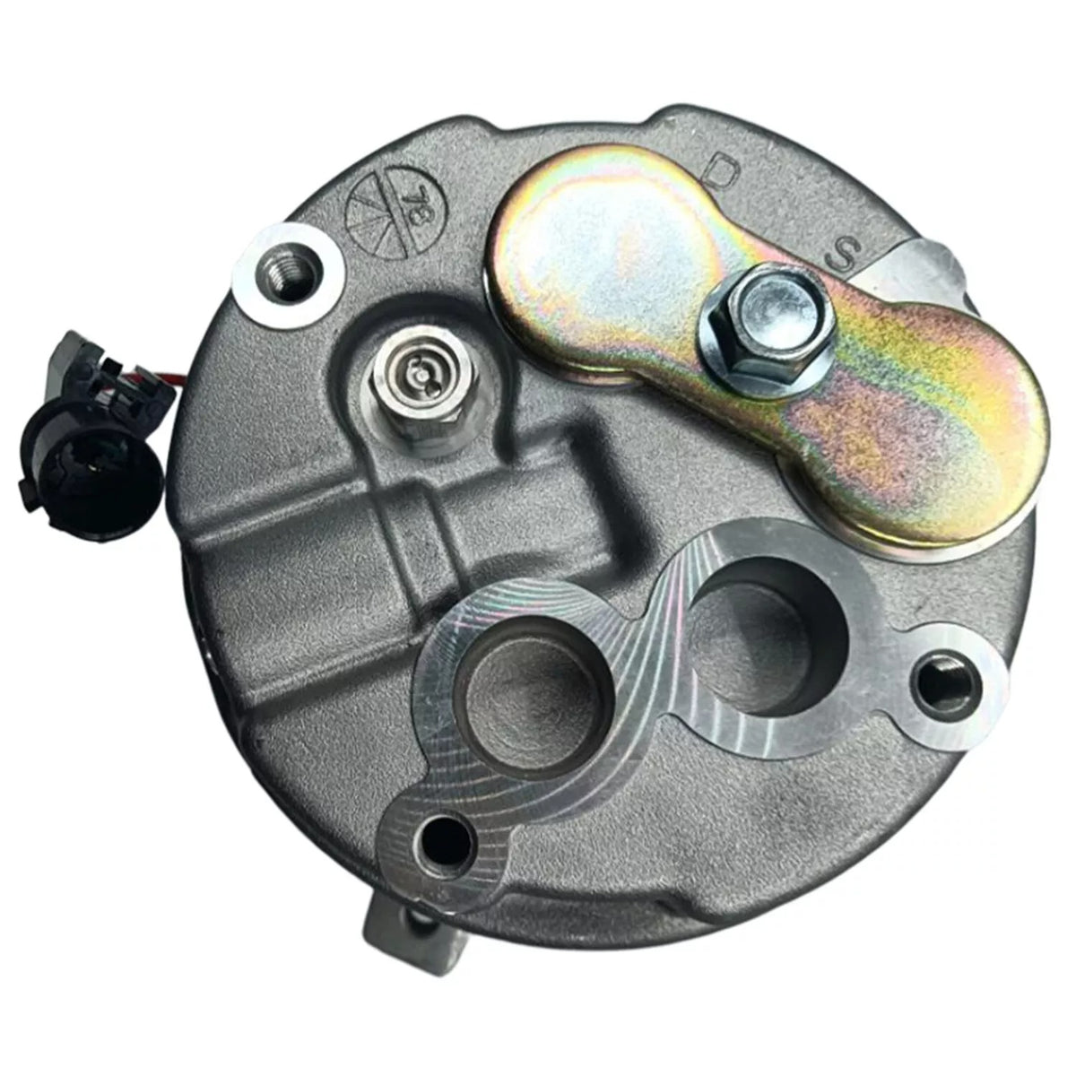 A/C Compressor 11M6-54020 & Dryer-Receiver 11M6-54040 for Hyundai Excavator R55-3 R55W-3 R95W-3 R95W3 - KUDUPARTS