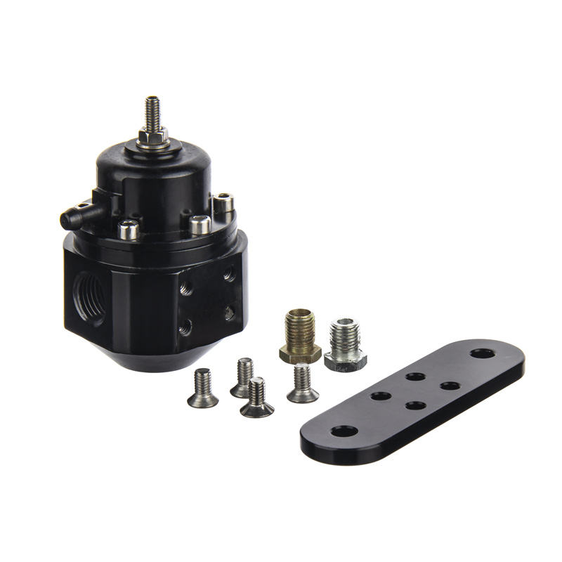 Aftermarket AEM 25-302BK Universal Adjustable Fuel Pressure Regulator - KUDUPARTS