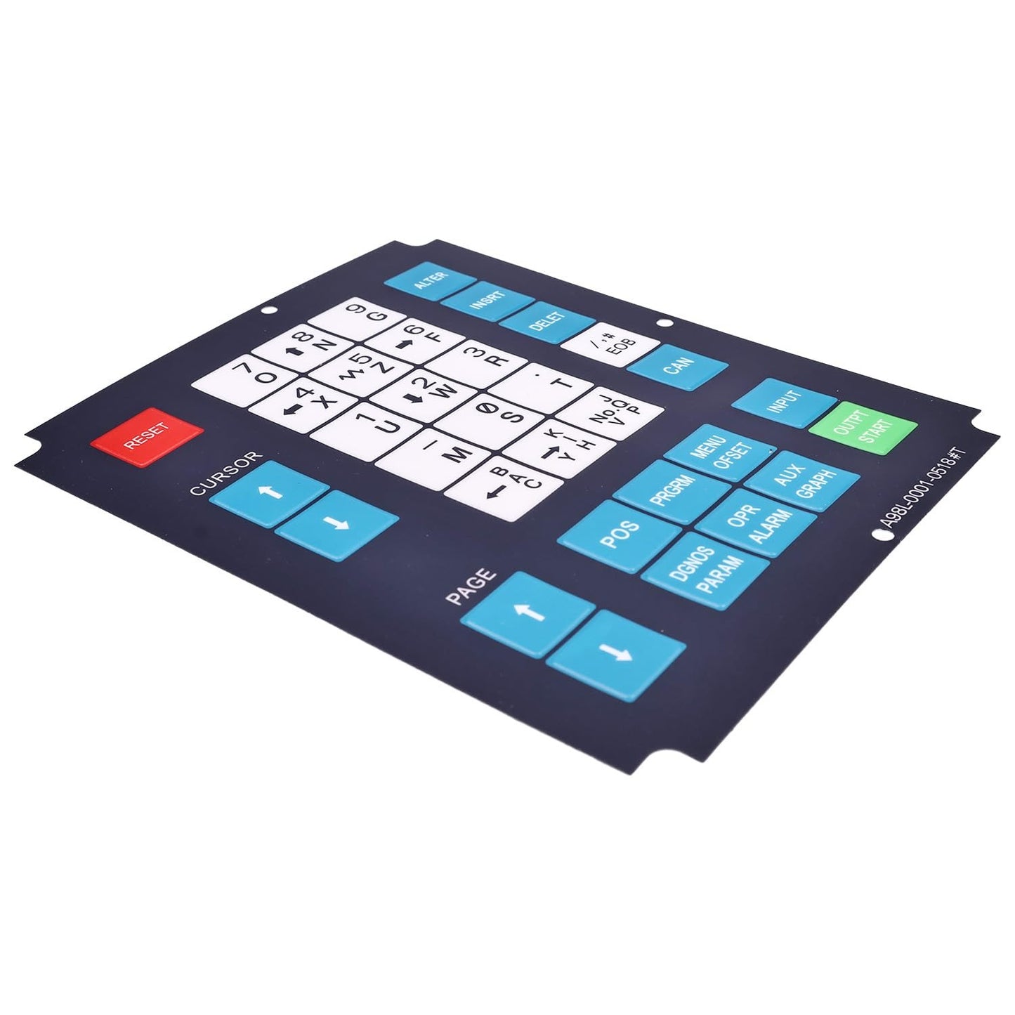 Clavier à membrane Fanuc A98L-0001-0518# de rechange pour 32 touches