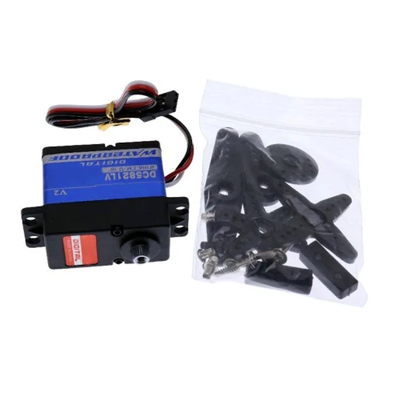 Aftermarket JX DC-5821LV DC5821LV High Torque Metal Gear Digital Waterproof Servo for 1/8 1/10 Scale RC Car - KUDUPARTS