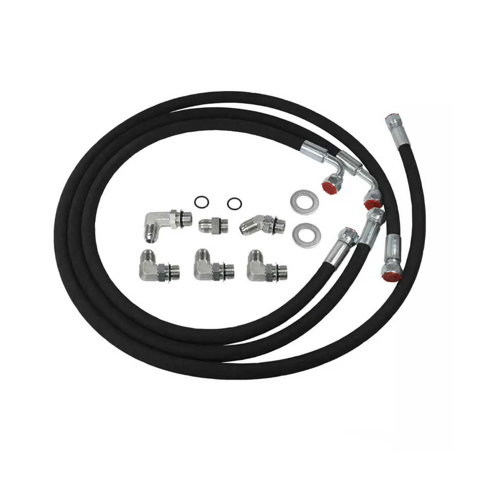 Allison Transmission Cooler Lines With Adapters 20835123 for Duramax Engine LLY LBZ LMM 6.6L Chevrolet GMC 2006-2010 - KUDUPARTS