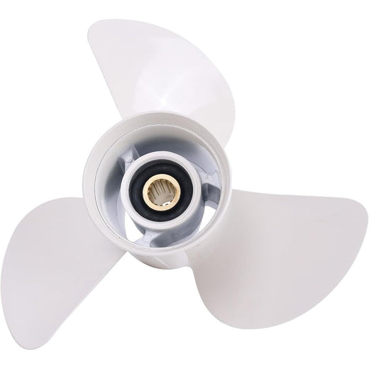 Aluminum Propeller 6G5-45947-01-00 for Yamaha Z175 Z150 Z200 2.6L VMAX V250 Spline 250 - KUDUPARTS