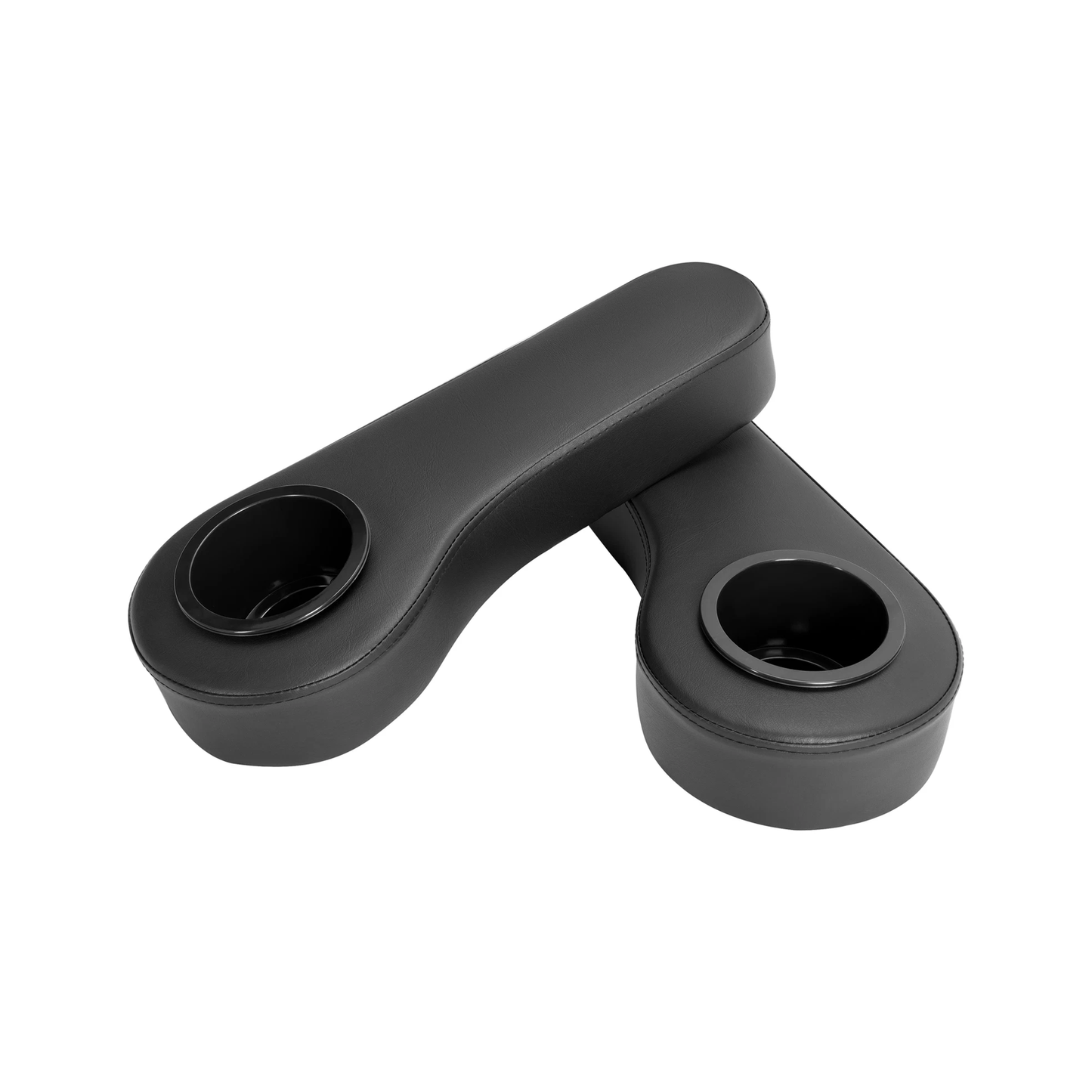 Black Armrest with Cup Holder for Club Car EZGO Yamaha Golf Cart