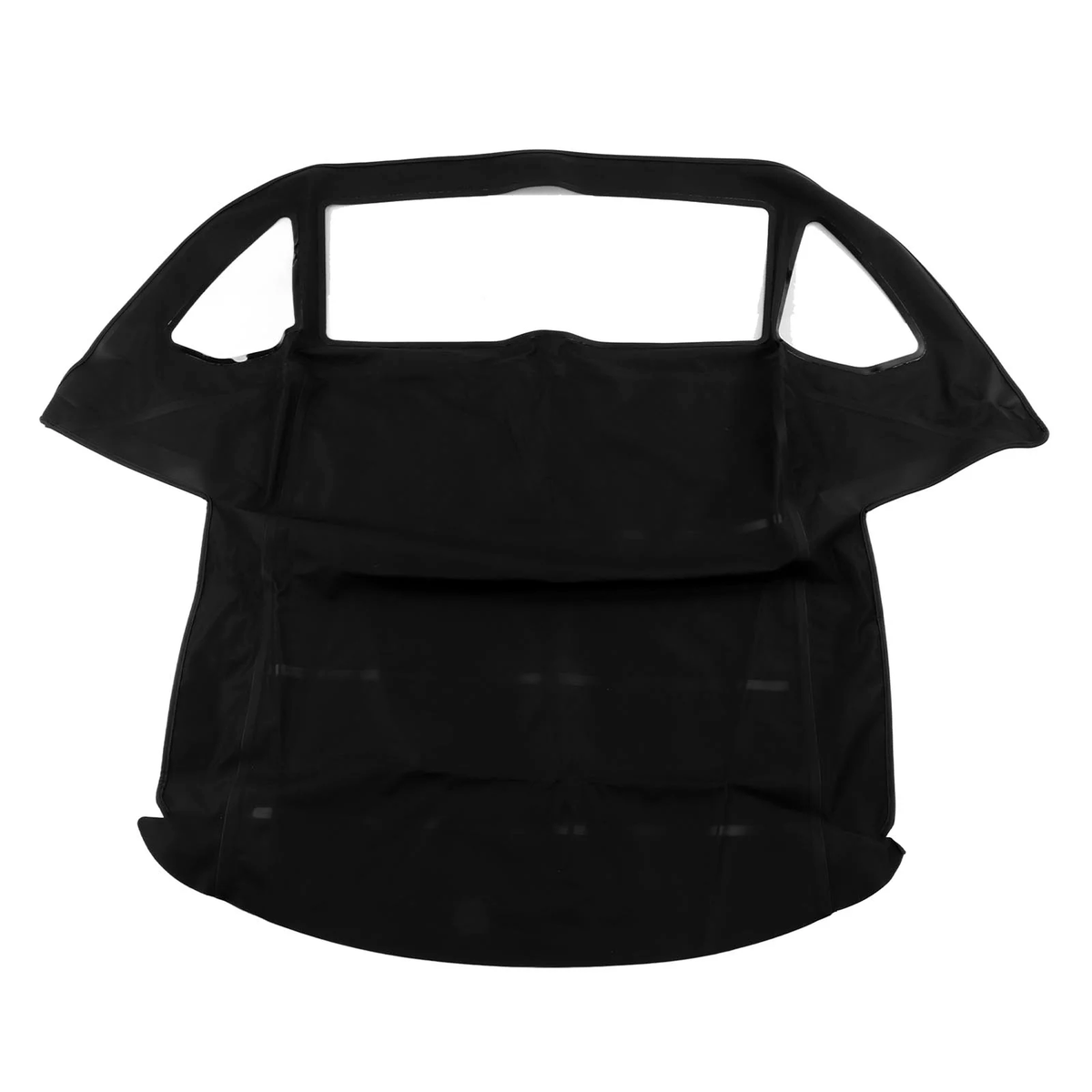 Black Convertible Soft Top MBZ1076845 MBZ1076845 for Mercedes-Benz R107 560SL 380SL - KUDUPARTS