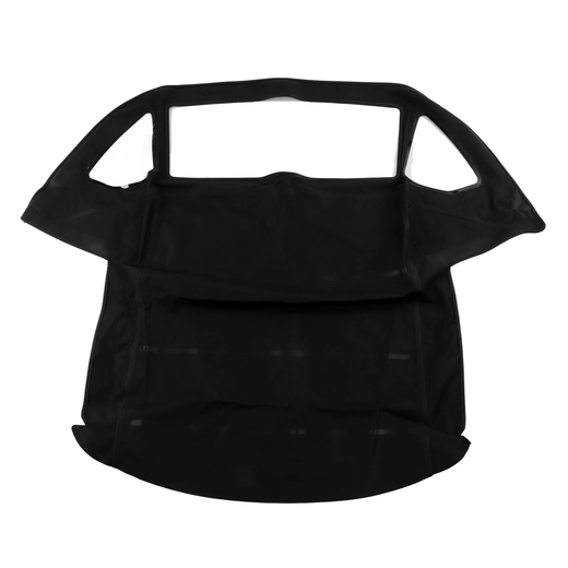 Black Convertible Soft Top MBZ1076845 MBZ1076845 for Mercedes-Benz R107 560SL 380SL - KUDUPARTS