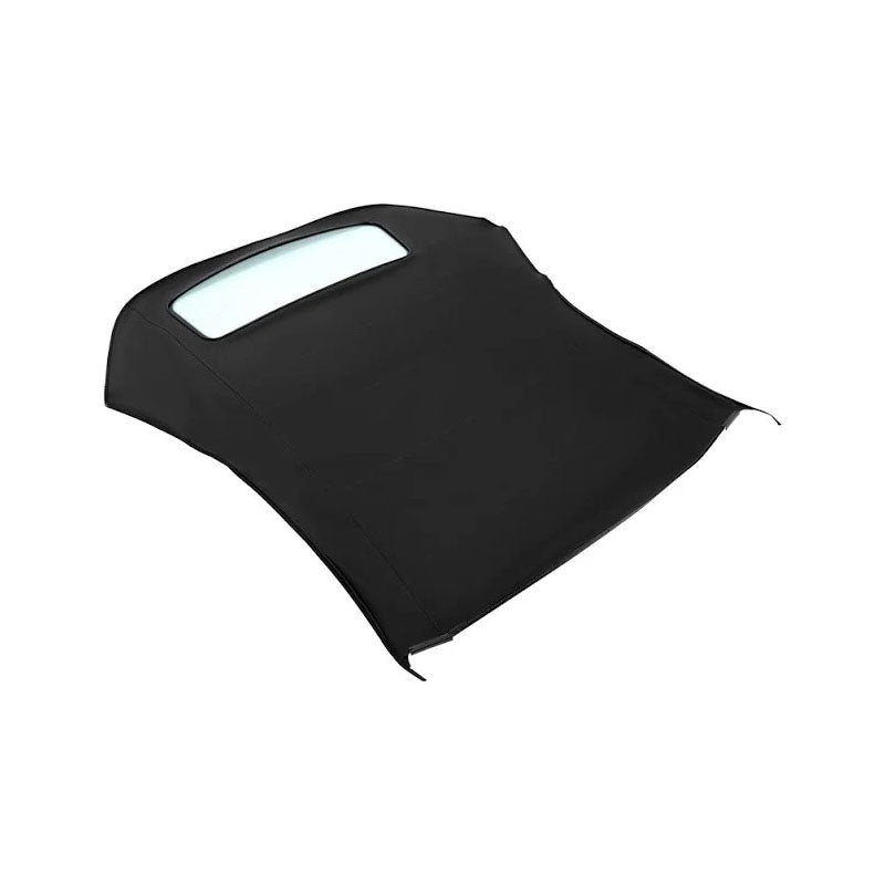 Black Convertible Soft Top With Heated Glass Window NIS-3493 for Nissan 350Z - KUDUPARTS